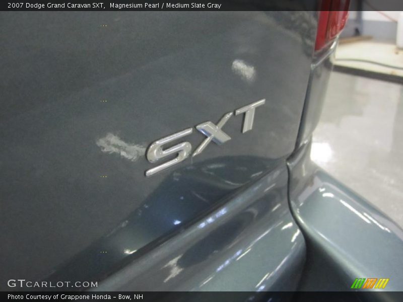Magnesium Pearl / Medium Slate Gray 2007 Dodge Grand Caravan SXT