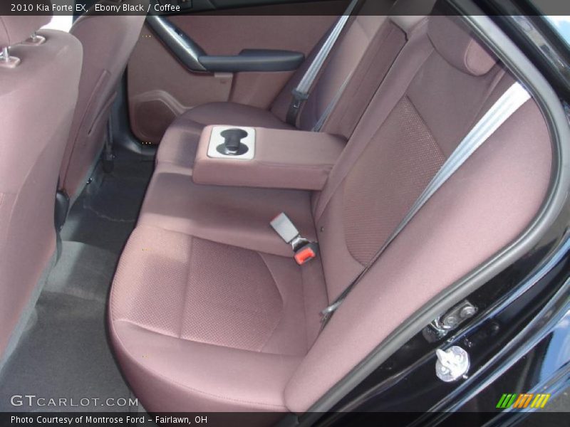 Ebony Black / Coffee 2010 Kia Forte EX