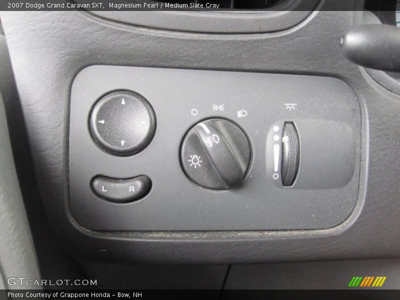 Magnesium Pearl / Medium Slate Gray 2007 Dodge Grand Caravan SXT