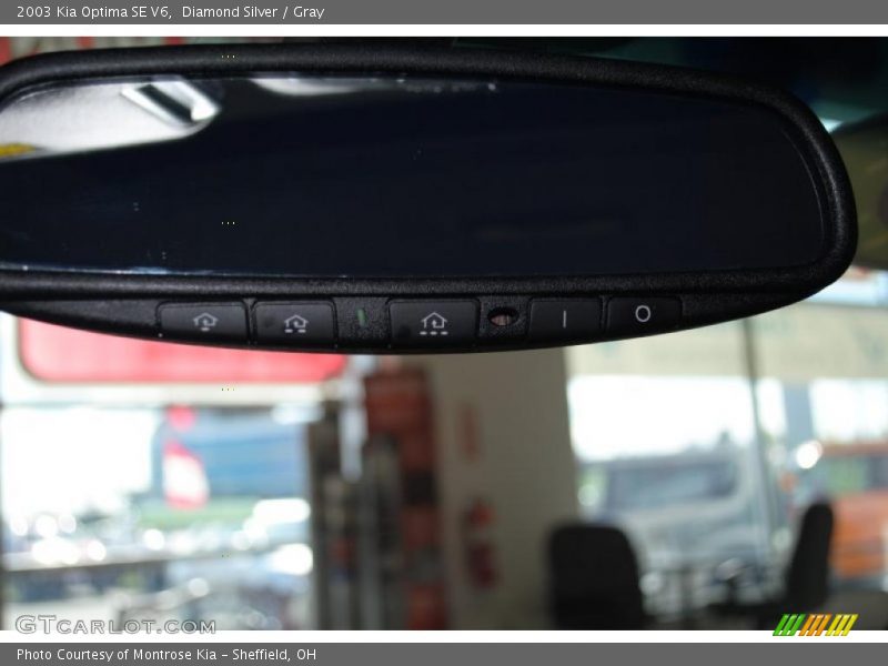 Diamond Silver / Gray 2003 Kia Optima SE V6