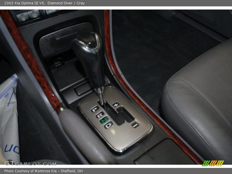 Diamond Silver / Gray 2003 Kia Optima SE V6