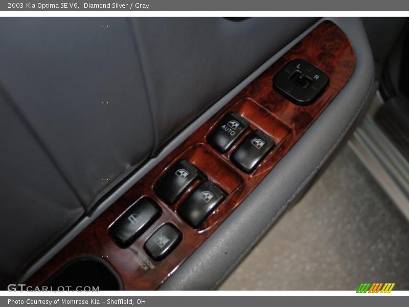 Diamond Silver / Gray 2003 Kia Optima SE V6