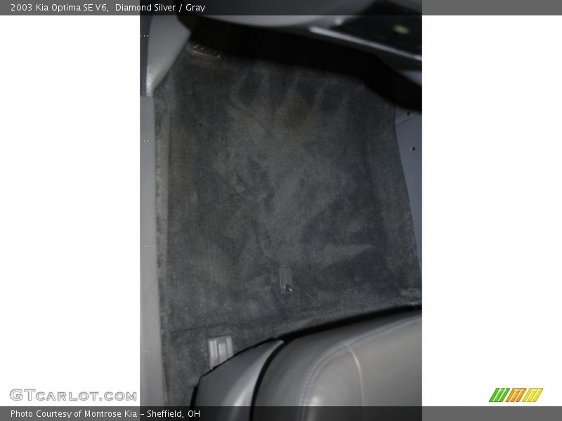 Diamond Silver / Gray 2003 Kia Optima SE V6