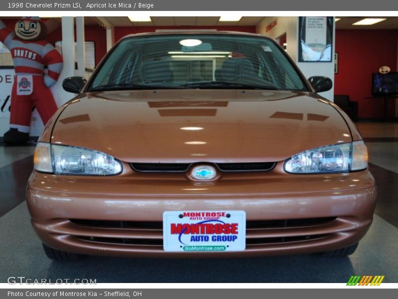 Apricot Ice Mica / Beige 1998 Chevrolet Prizm LSi