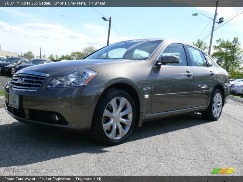Umbria Gray Metallic / Wheat 2007 Infiniti M 35x Sedan