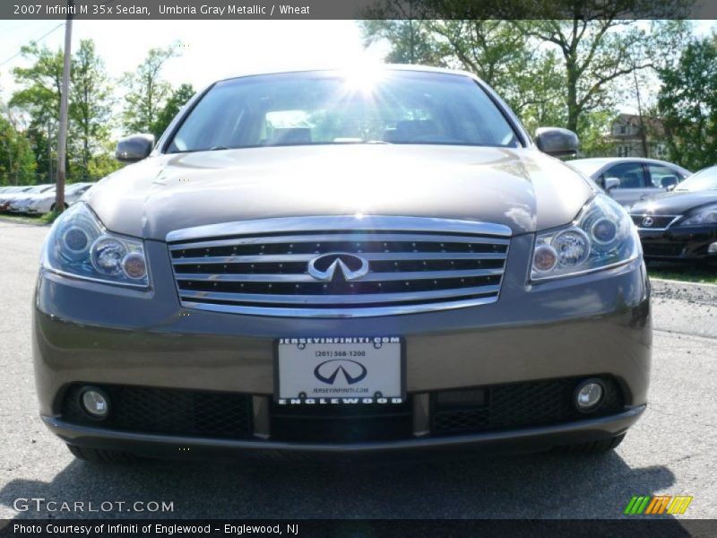Umbria Gray Metallic / Wheat 2007 Infiniti M 35x Sedan
