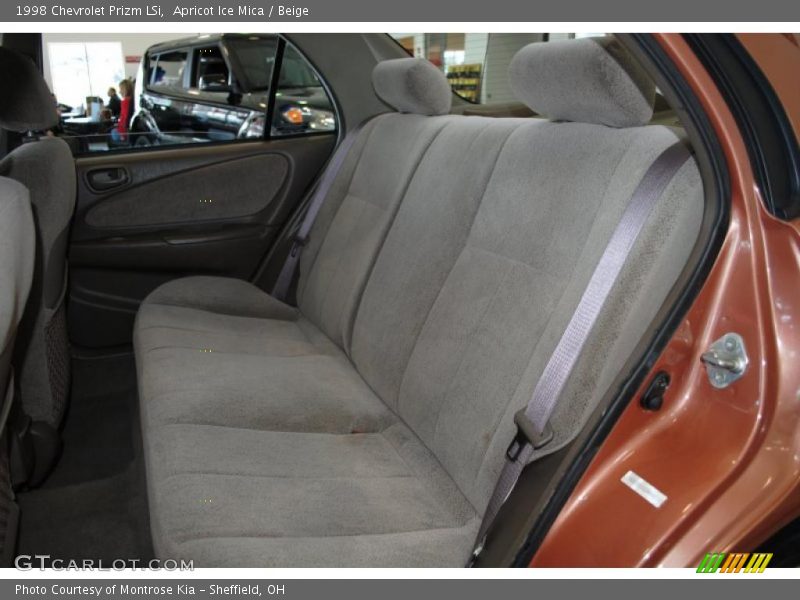 Apricot Ice Mica / Beige 1998 Chevrolet Prizm LSi