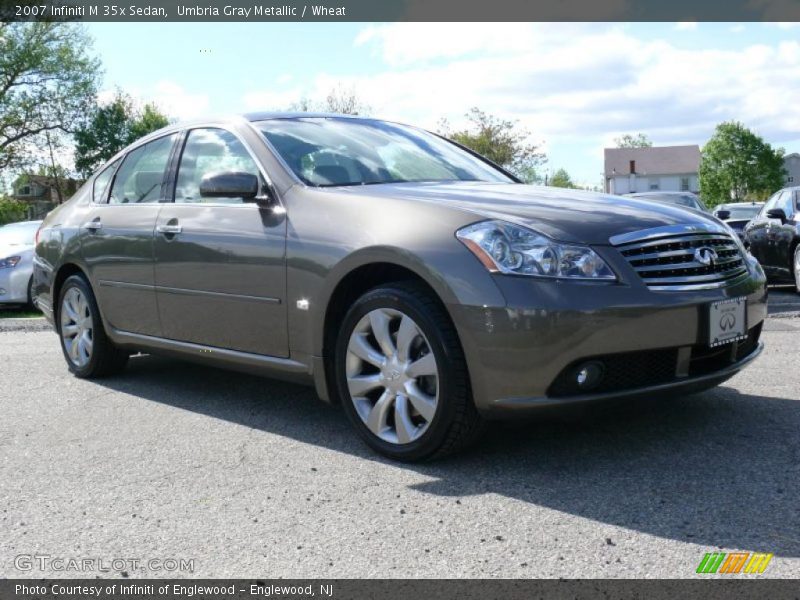 Umbria Gray Metallic / Wheat 2007 Infiniti M 35x Sedan