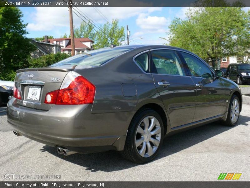Umbria Gray Metallic / Wheat 2007 Infiniti M 35x Sedan