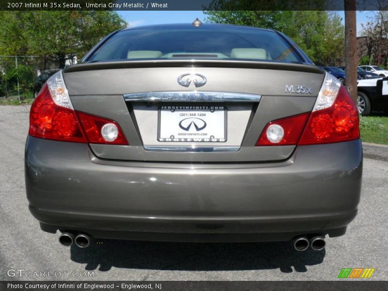 Umbria Gray Metallic / Wheat 2007 Infiniti M 35x Sedan