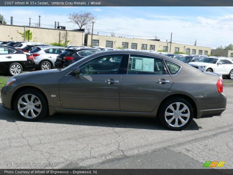 Umbria Gray Metallic / Wheat 2007 Infiniti M 35x Sedan