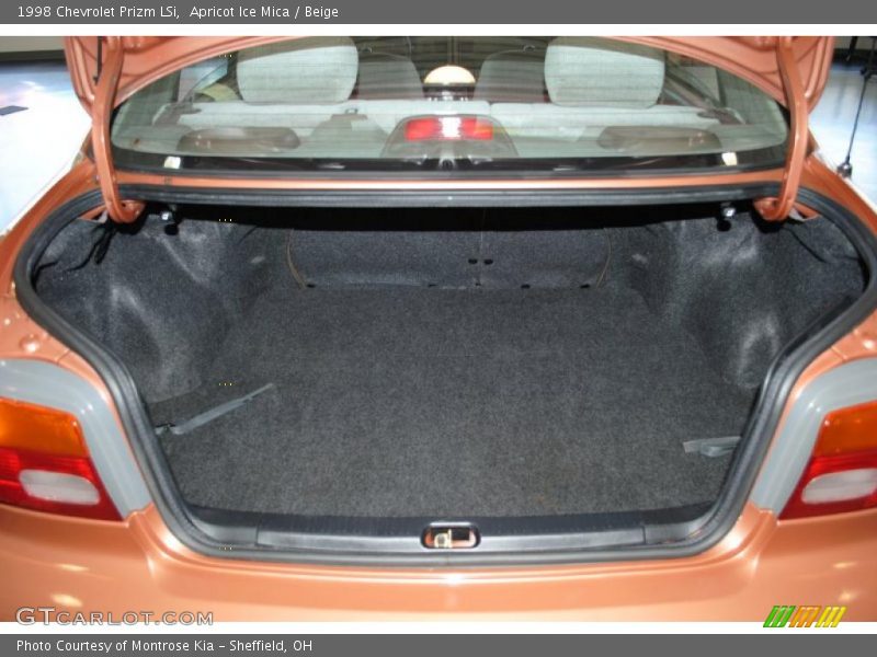 Apricot Ice Mica / Beige 1998 Chevrolet Prizm LSi