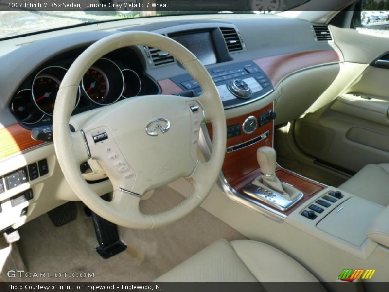 Umbria Gray Metallic / Wheat 2007 Infiniti M 35x Sedan