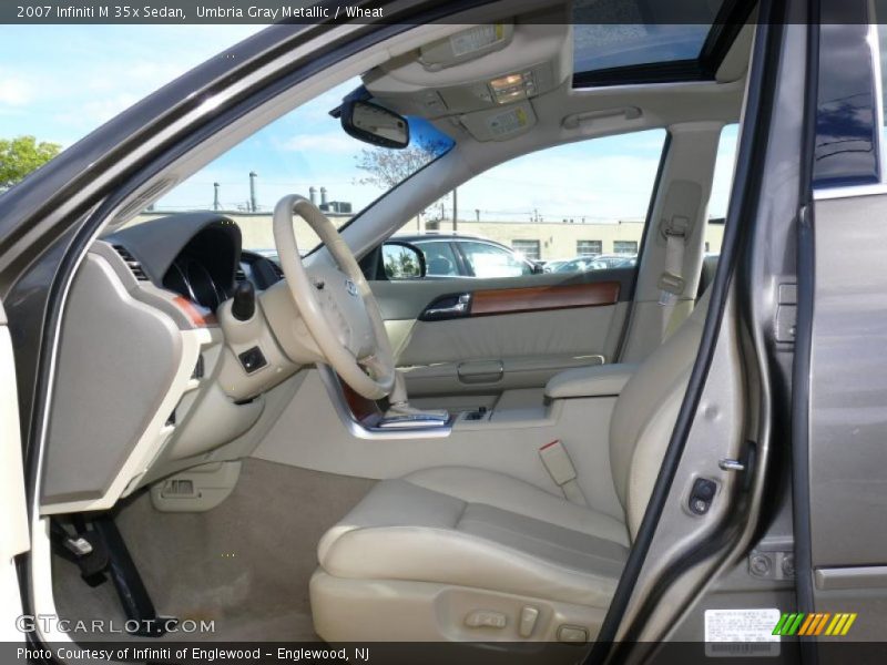Umbria Gray Metallic / Wheat 2007 Infiniti M 35x Sedan