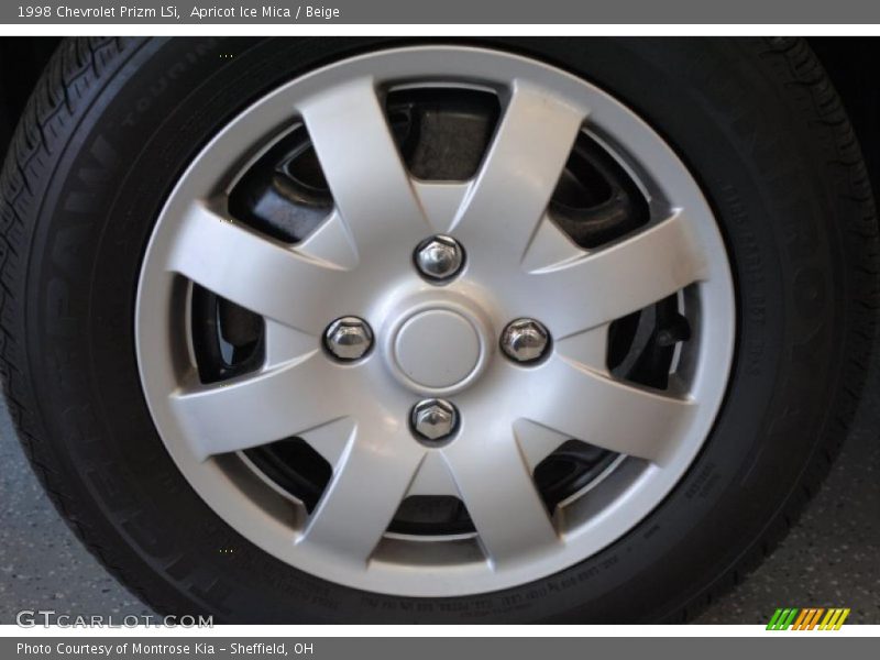 Apricot Ice Mica / Beige 1998 Chevrolet Prizm LSi