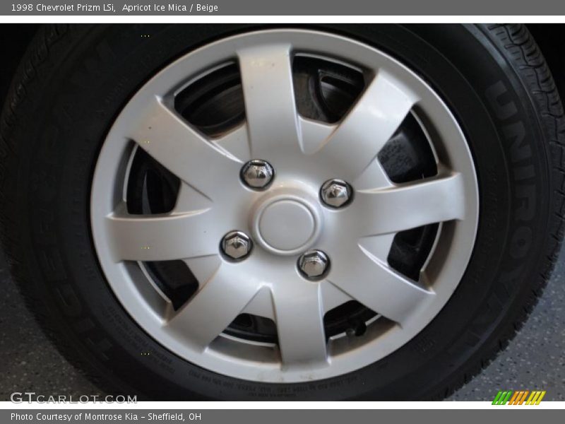 Apricot Ice Mica / Beige 1998 Chevrolet Prizm LSi