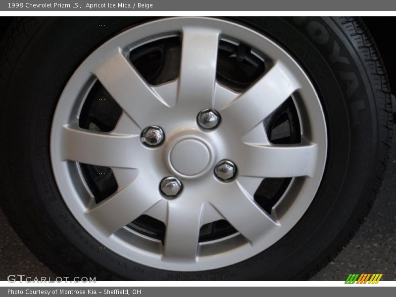 Apricot Ice Mica / Beige 1998 Chevrolet Prizm LSi