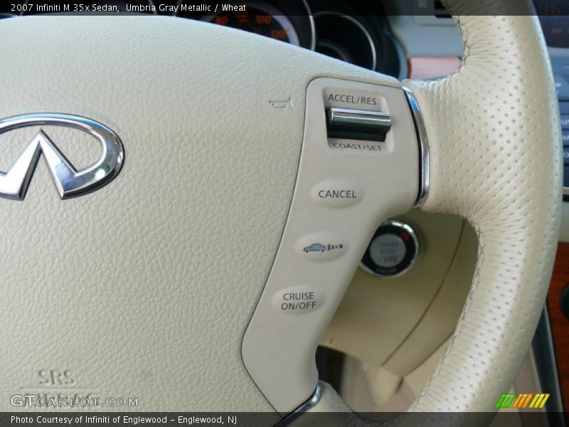 Umbria Gray Metallic / Wheat 2007 Infiniti M 35x Sedan