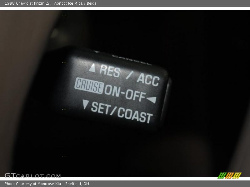 Apricot Ice Mica / Beige 1998 Chevrolet Prizm LSi