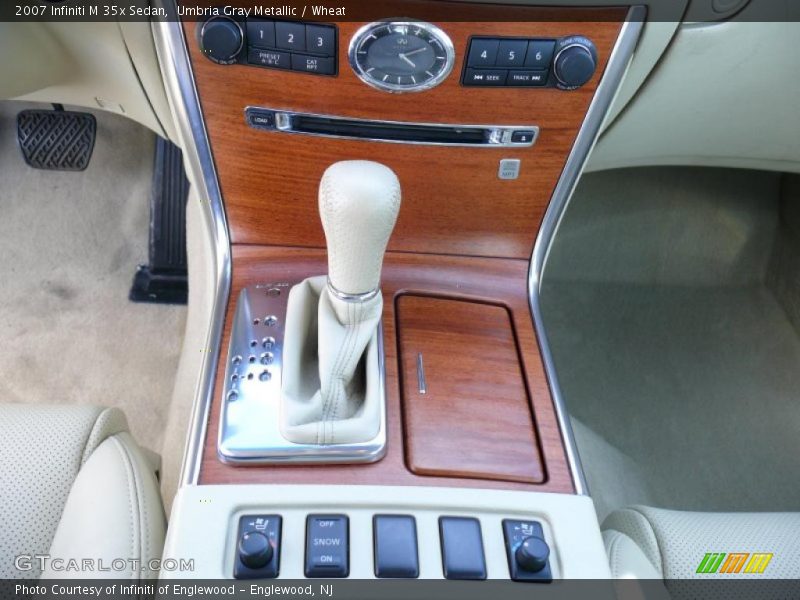 Umbria Gray Metallic / Wheat 2007 Infiniti M 35x Sedan