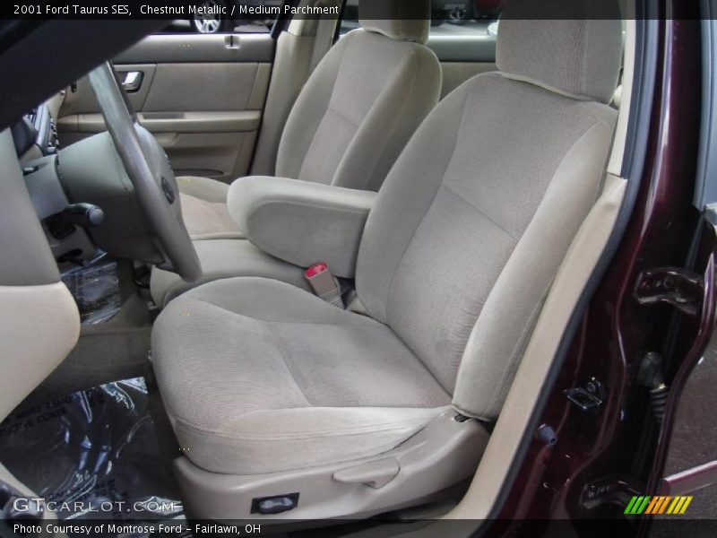 Chestnut Metallic / Medium Parchment 2001 Ford Taurus SES