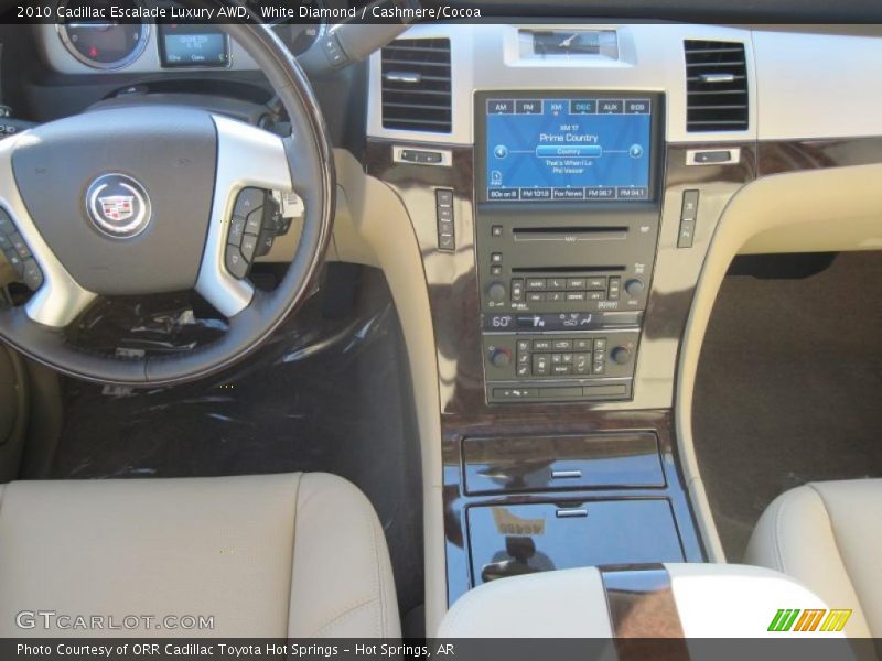 White Diamond / Cashmere/Cocoa 2010 Cadillac Escalade Luxury AWD