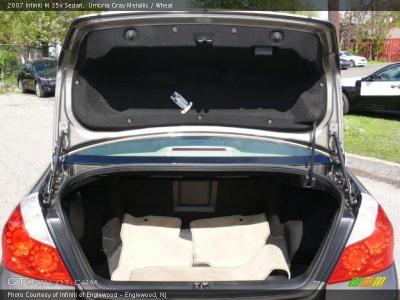 Umbria Gray Metallic / Wheat 2007 Infiniti M 35x Sedan