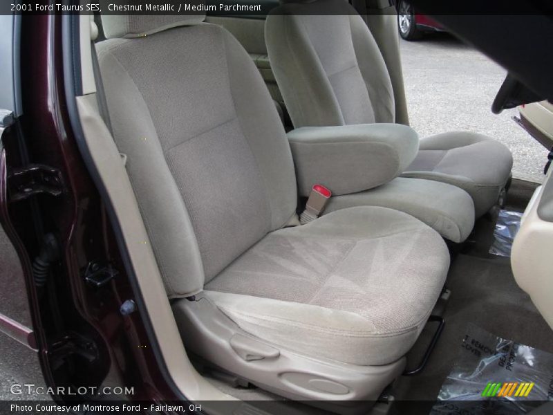 Chestnut Metallic / Medium Parchment 2001 Ford Taurus SES
