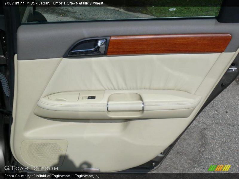 Umbria Gray Metallic / Wheat 2007 Infiniti M 35x Sedan
