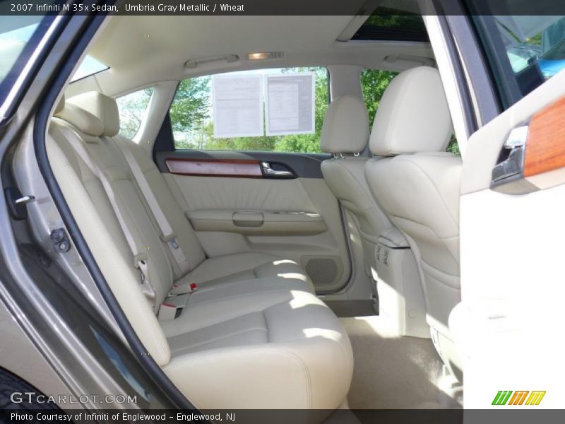 Umbria Gray Metallic / Wheat 2007 Infiniti M 35x Sedan