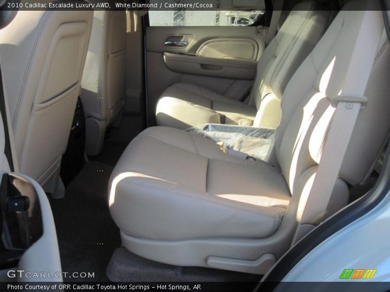 White Diamond / Cashmere/Cocoa 2010 Cadillac Escalade Luxury AWD