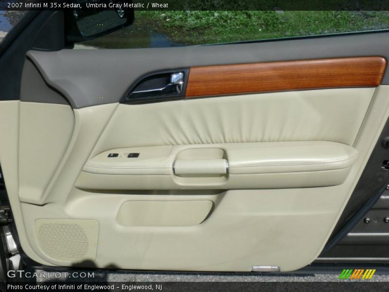 Umbria Gray Metallic / Wheat 2007 Infiniti M 35x Sedan