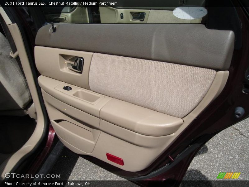 Chestnut Metallic / Medium Parchment 2001 Ford Taurus SES