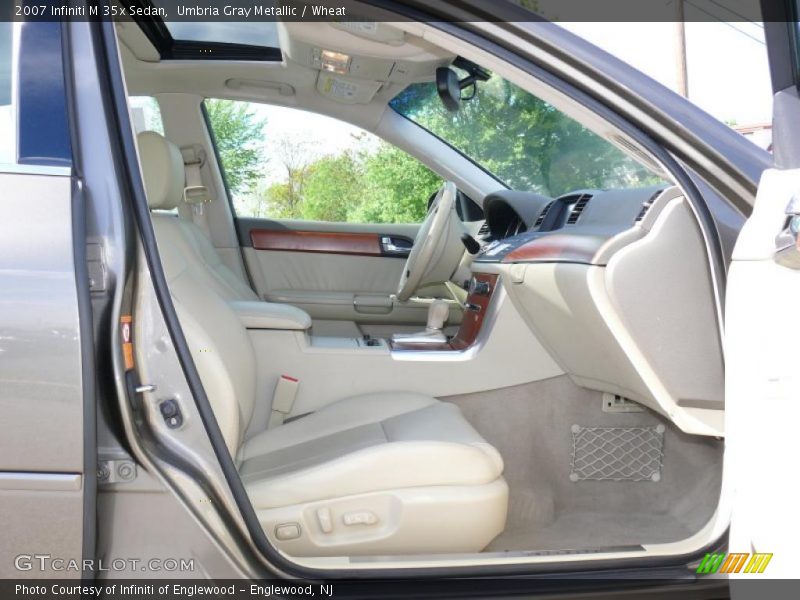 Umbria Gray Metallic / Wheat 2007 Infiniti M 35x Sedan