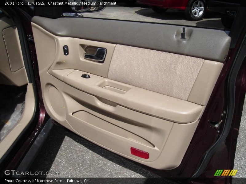 Chestnut Metallic / Medium Parchment 2001 Ford Taurus SES