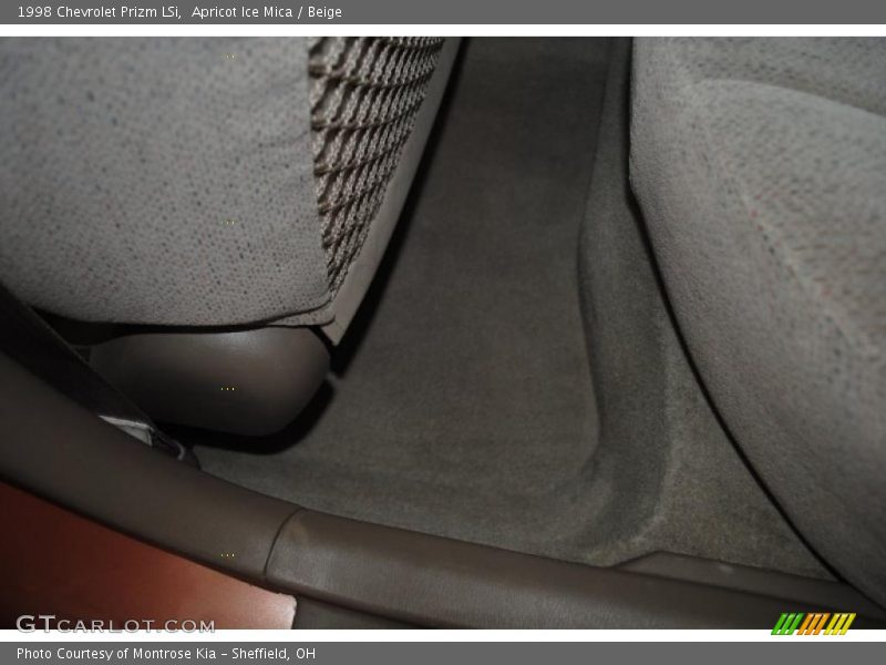 Apricot Ice Mica / Beige 1998 Chevrolet Prizm LSi