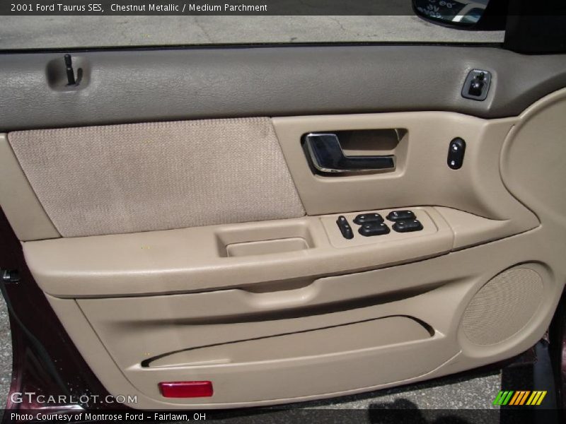 Chestnut Metallic / Medium Parchment 2001 Ford Taurus SES