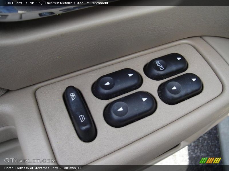Chestnut Metallic / Medium Parchment 2001 Ford Taurus SES