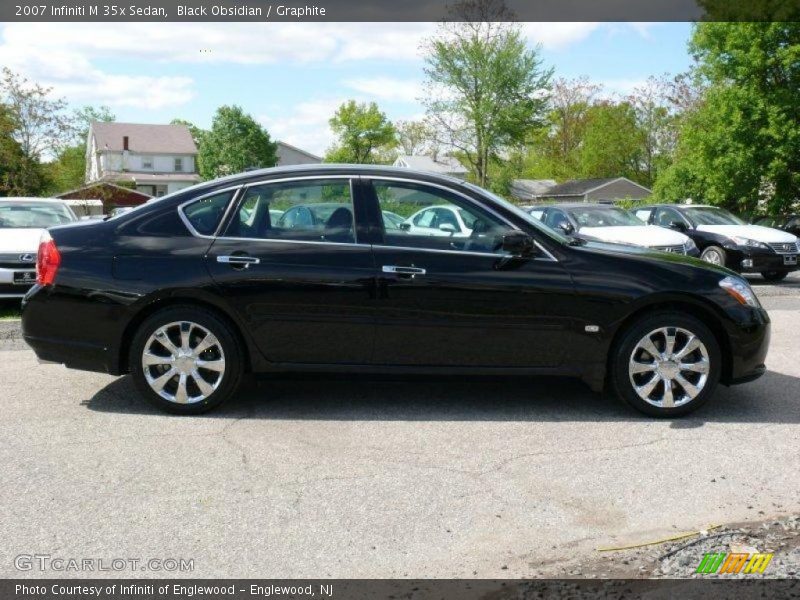 Black Obsidian / Graphite 2007 Infiniti M 35x Sedan