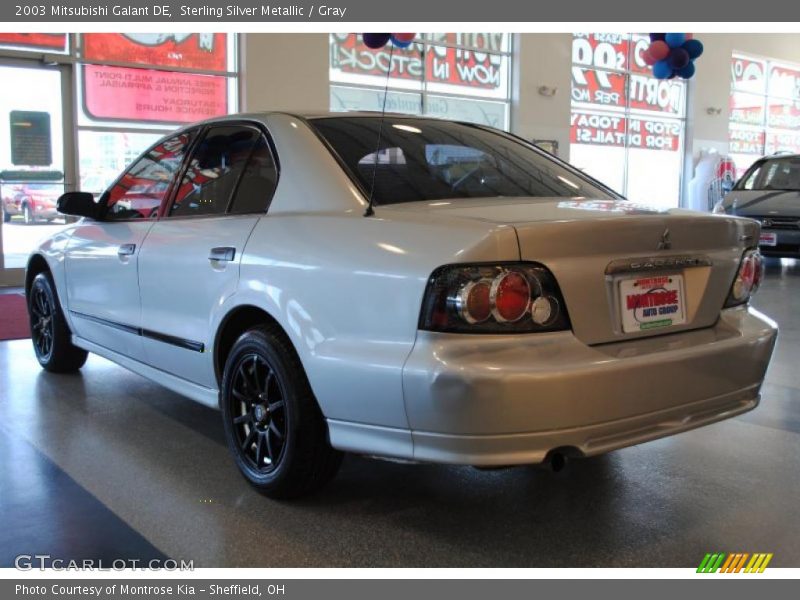 Sterling Silver Metallic / Gray 2003 Mitsubishi Galant DE