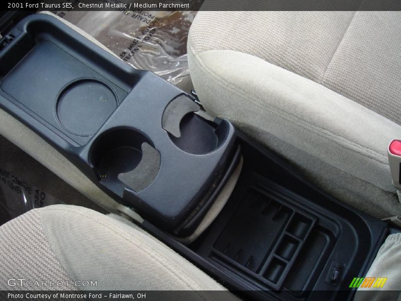 Chestnut Metallic / Medium Parchment 2001 Ford Taurus SES