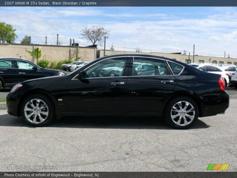Black Obsidian / Graphite 2007 Infiniti M 35x Sedan