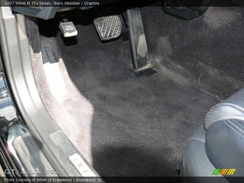 Black Obsidian / Graphite 2007 Infiniti M 35x Sedan