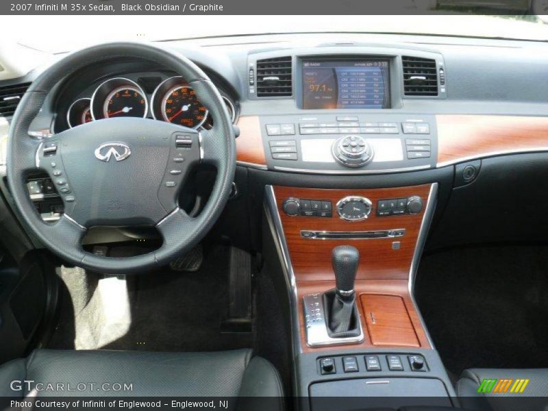 Black Obsidian / Graphite 2007 Infiniti M 35x Sedan