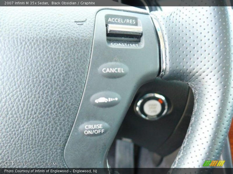 Black Obsidian / Graphite 2007 Infiniti M 35x Sedan