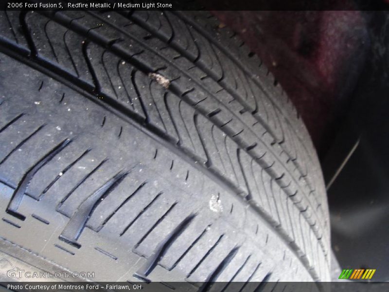 Redfire Metallic / Medium Light Stone 2006 Ford Fusion S