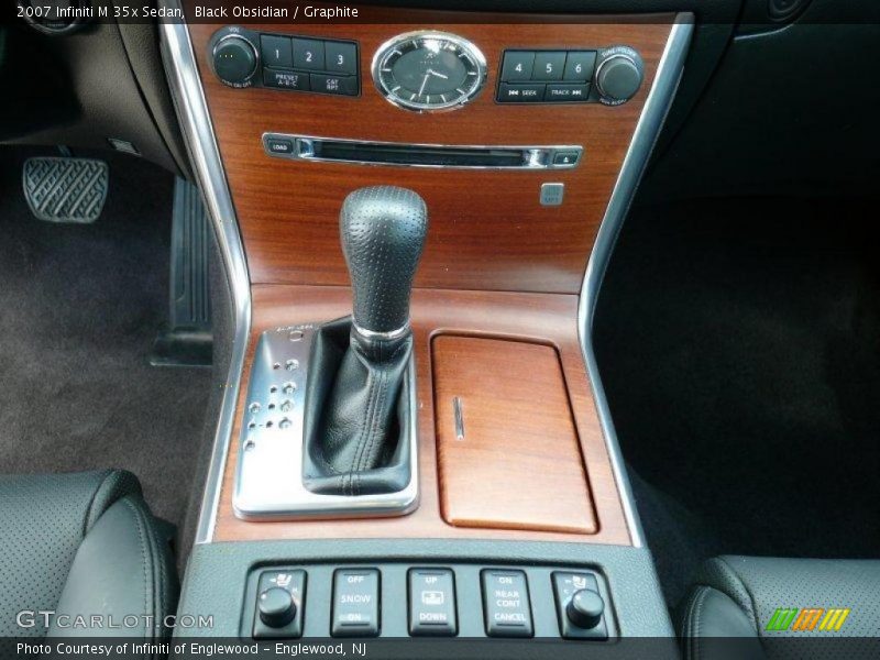 Black Obsidian / Graphite 2007 Infiniti M 35x Sedan