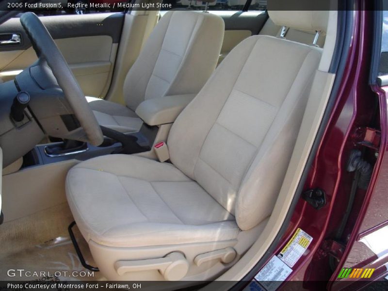 Redfire Metallic / Medium Light Stone 2006 Ford Fusion S