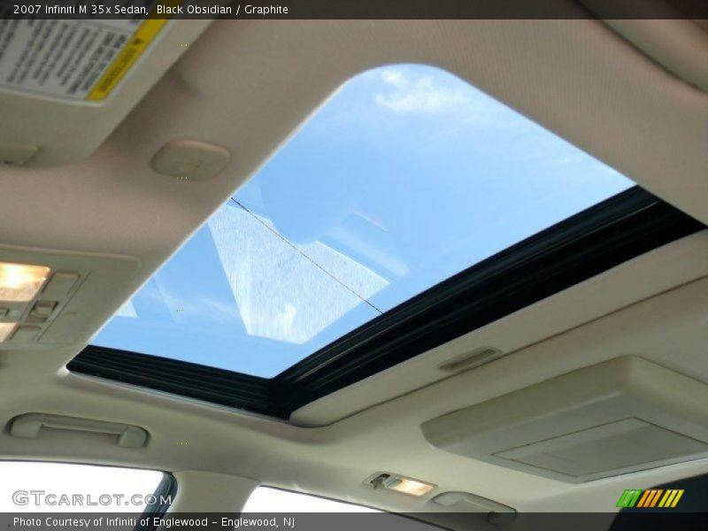 Black Obsidian / Graphite 2007 Infiniti M 35x Sedan