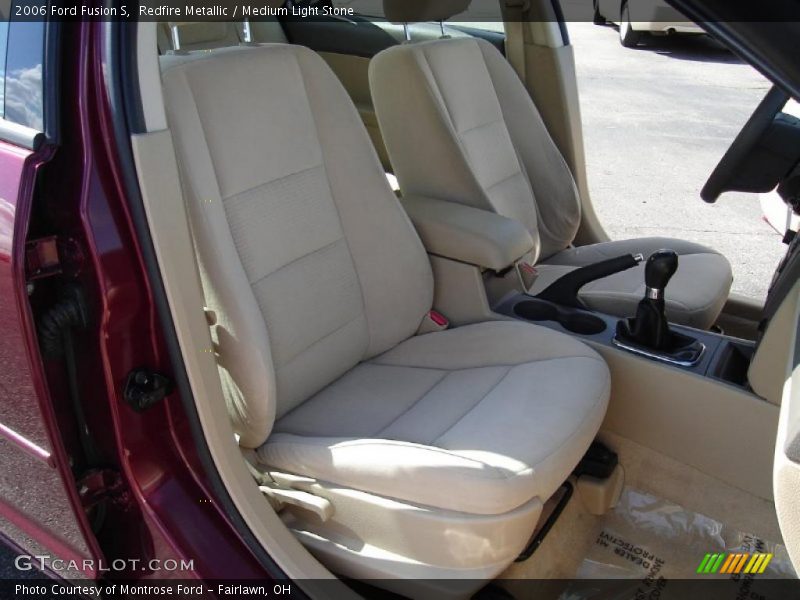Redfire Metallic / Medium Light Stone 2006 Ford Fusion S
